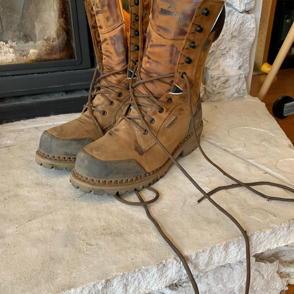 Ridgecut Work Boots, men’s size 10 - Picture 2 of 3